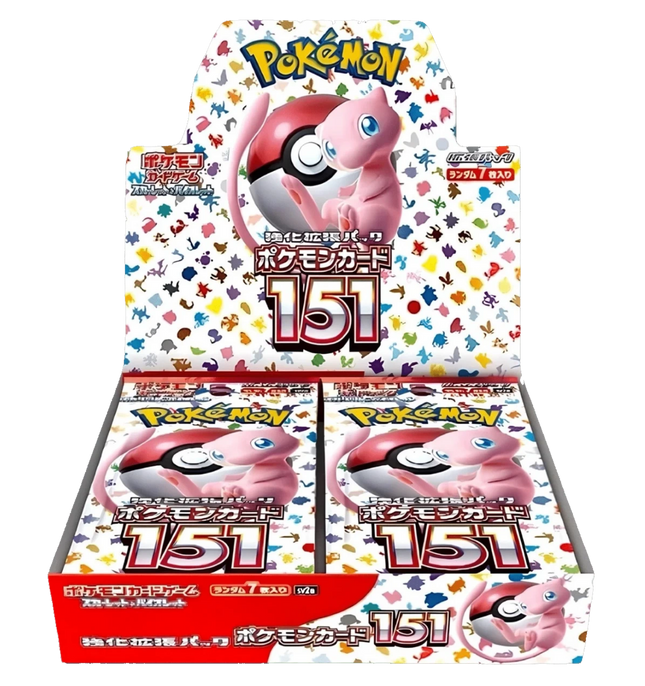Pokemon TCG - Scarlet & Violet - 151 (SV2a) - Booster Box (Japanese)