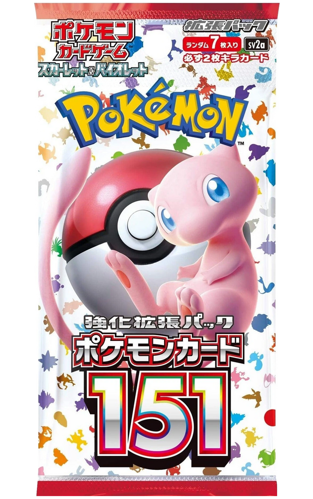 Pokemon TCG - Scarlet & Violet - 151 (SV2a) - Booster Pack (Japanese)