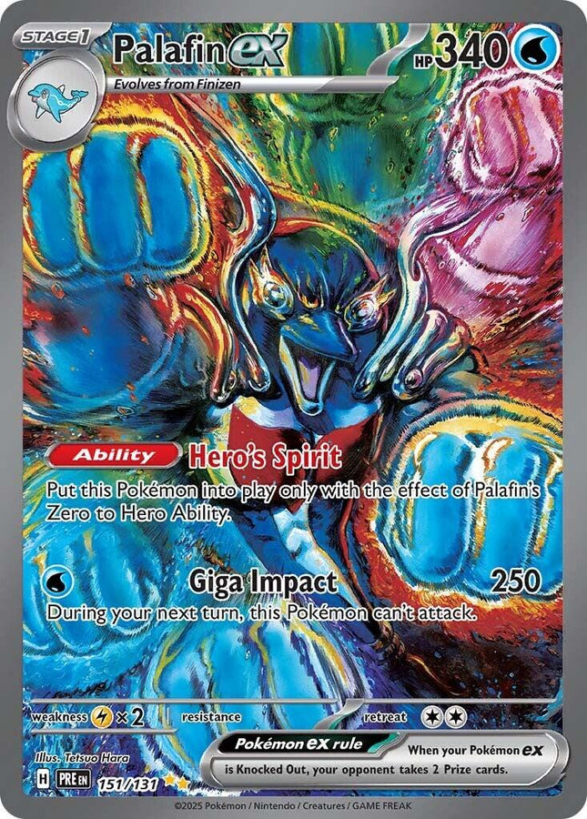 Palafin ex (Prismatic Evolutions) 151/131 [Near Mint]