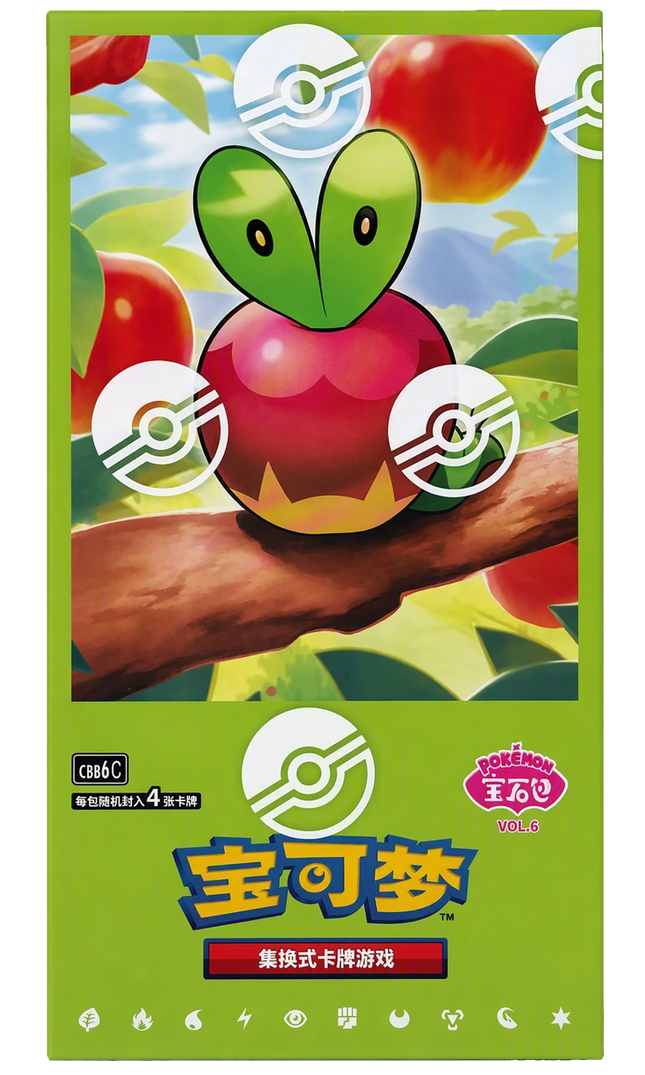 Pokemon TCG - Scarlet & Violet - Gem Pack Vol. 6 (CBB6C) - Booster Box (Simplified Chinese)