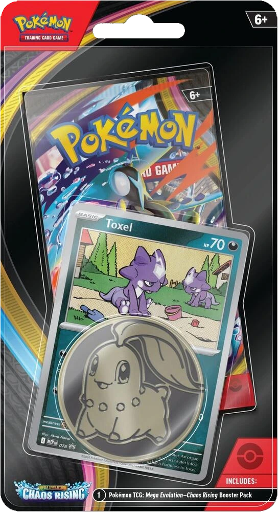 Pokemon TCG - Mega Evolution - Chaos Rising (ME4) - Checklane Blister (English)