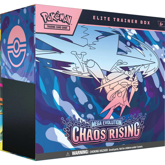 Pokemon TCG - Mega Evolution - Chaos Rising (ME4) - Elite Trainer Box (English)