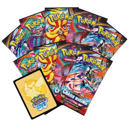 Pokemon TCG - Mega Evolution - Chaos Rising (ME4) - Elite Trainer Box (English)