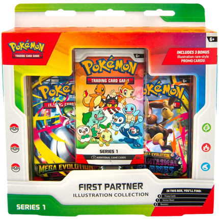 Pokemon TCG - First Partner Illustration Collection - Series 1 (English)