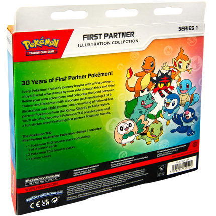 Pokemon TCG - First Partner Illustration Collection - Series 1 (English)