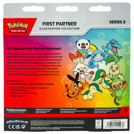 Pokemon TCG - First Partner Illustration Collection - Series 2 (English)