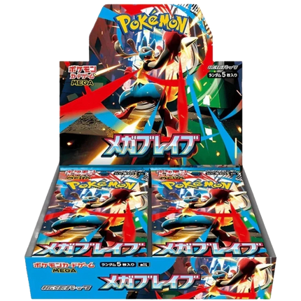 Pokemon TCG - Mega Evolution - Mega Brave (M1L) - Booster Box (Japanese)