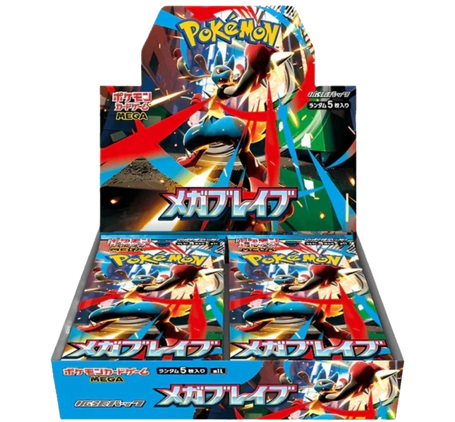 Pokemon TCG - Mega Evolution - Mega Brave (M1L) - Booster Box (Japanese)