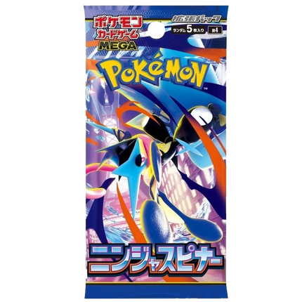 Pokemon TCG - Mega Evolution - Ninja Spinner (M4) - Booster Pack (Japanese)