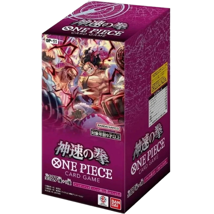 One Piece Card Game - A Fist of Divine Speed (OP-11) - Booster Box (Japanese)