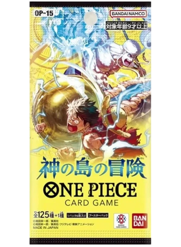One Piece Card Game - Adventure on the Island of the Gods (OP-15) - Booster Pack (Japanese)
