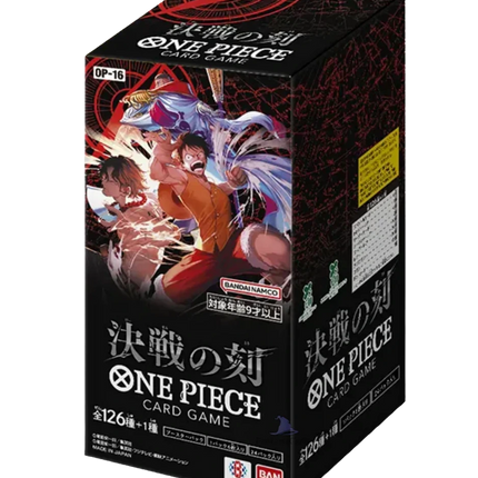 One Piece Card Game - The Moment of Decisive Battle (OP-16) - Booster Box (Japanese)