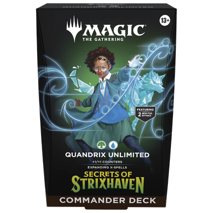 Magic: The Gathering - Secrets of Strixhaven - Quandrix Unlimited Commander Deck (English)