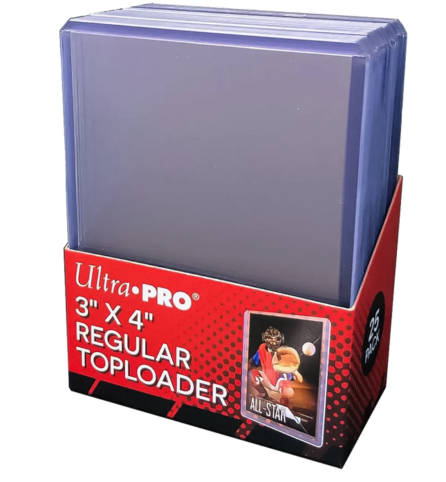Ultra PRO - Regular Toploaders 3" x 4" (25-pack)