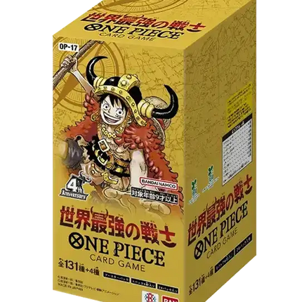 One Piece Card Game - The World's Strongest Warriors (OP-17) - Booster Box (Japanese)