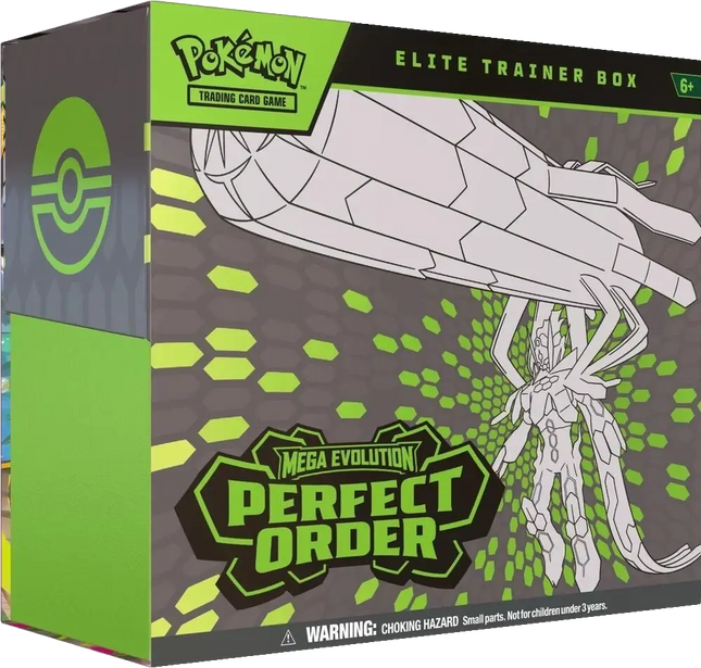 Pokemon TCG - Mega Evolution - Perfect Order (ME3) - Elite Trainer Box (English)